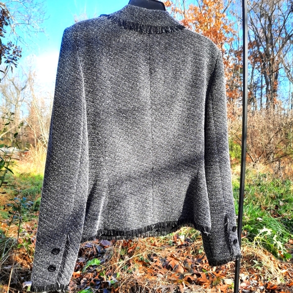 Vtg Larry Levine Suit Jacket size 12 - Picture 4 of 12